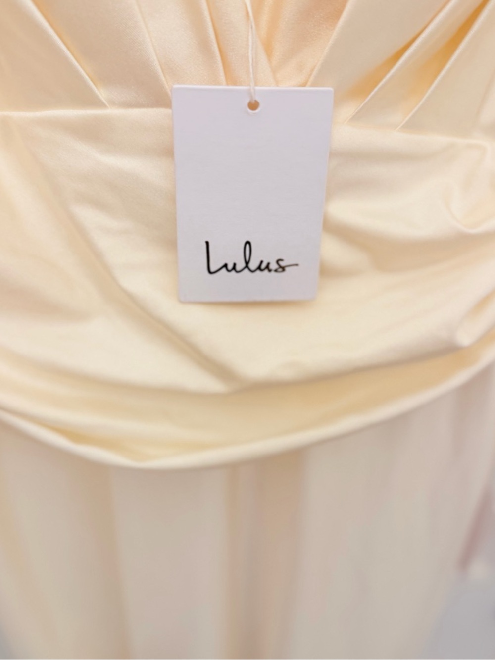 Lulu's Cream Long Sleeve Maxi Dress - Picture 5 of 5